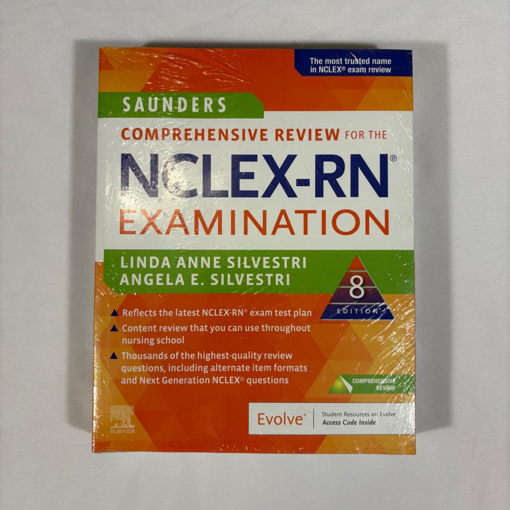 Saunders Comprehensive Review NCLEX RN Examination 8th Edition